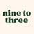 Nine to Three Logotype