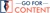 GoForContent Logotype