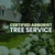 The Certified Arborist Tree Service Logotype