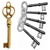 Metro Master Locksmith Logotype