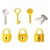 Lock & Locksmith Tech Logotype