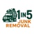 1in5 Junk Removal Logotype