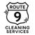 Route 9 Cleaning Services Logotype