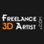 Freelance 3D Artist Logotype