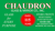 Chaudron Glass & Mirror Co, Inc. Logotype