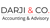 Darji Accounting and Bookkeeping Logotype