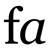 Frederick Andrews Logotype