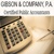 Gibson Company Logotype
