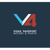 V4 Visas Passport Photo & Notary Services Logotype