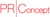 PR Concept Logotype