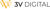 3V DIGITAL SOLUTIONS Logotype
