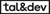 tal&dev Logotype