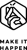 MAKE IT HAPPEN Logotype