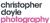 Christopher Doyle Photography Logotype