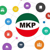 Mackim Prints Inc Logotype