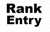 Rank Entry Logotype