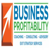 Business Profitability Logotype