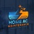 Home AC Maintenance Repair Services Logotype
