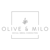 Olive and Milo Social Logotype