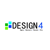 Design 4, Inc. Logotype