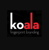 Koala Fingerprint Branding Logotype