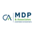 M D P & ASSOCIATES, Chartered Accountant (CA) in Vadodara Logotype