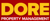 Dore Property Management. Logotype
