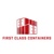 First Class Containers Logotype