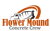 Concrete Crew Flower Mound Logotype