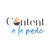 Content a la mode Logotype