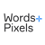 Words + Pixels Logotype