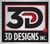 3D Designs Inc. Logotype