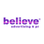 Believe Advertising & PR Logotype