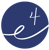 e4 Interior Design, LLC Logotype