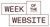 Week of the Website Logotype