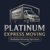Platinum Express Moving Logotype