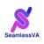 Seamless Virtual Assistant Logotype