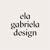 ela gabriela design Logotype