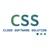 Cloud Software Solution Logotype