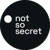 not so secret Logotype