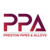 Preston Pipes and Alloys Logotype