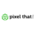 Pixel That Marketing Logotype