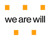 We Are Will Production Company Logotype