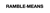 Ramblemeans Logotype