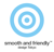 smooth and friendly design Tokyo Logotype