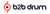 B2B Drum Logotype