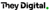 They Digital Logotype