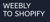 Weebly-to-Shopify Logotype