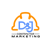 D&J Contractor Marketing Logotype