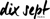Dix Sept Paris Logotype